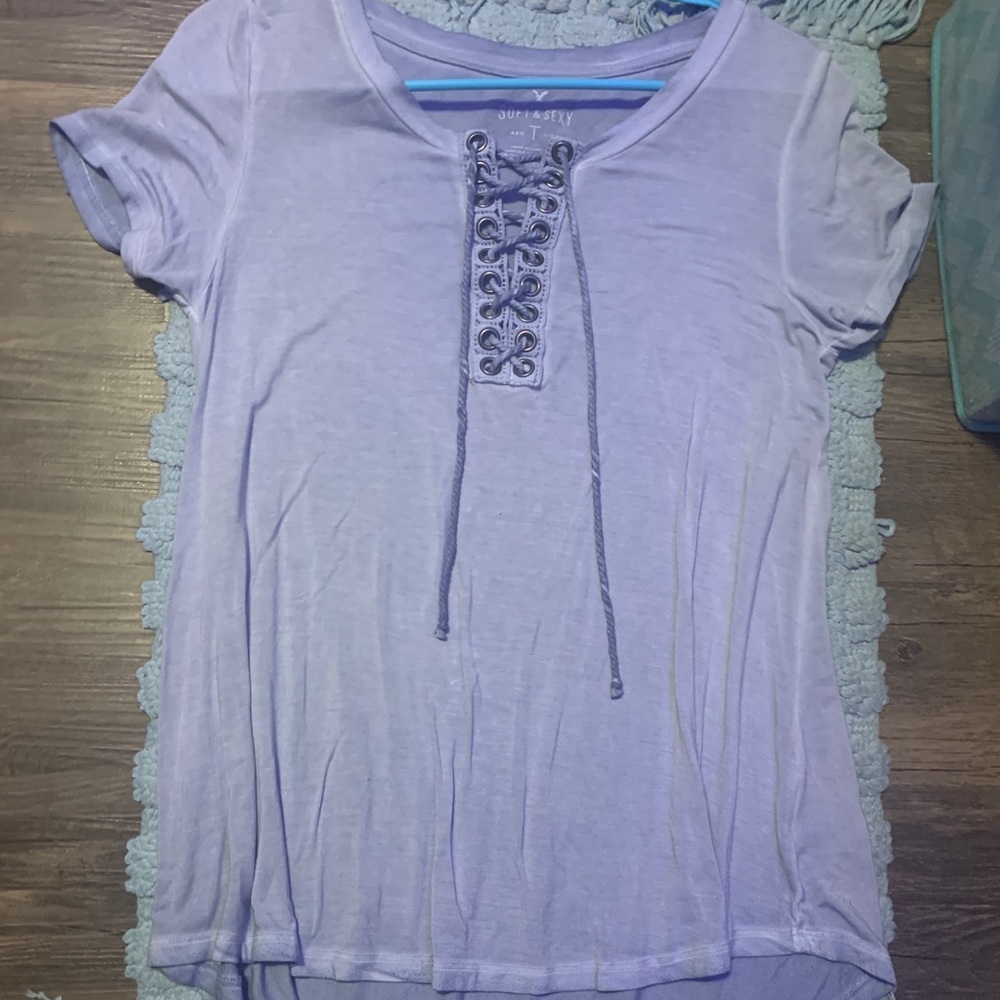 Blue tee shirt